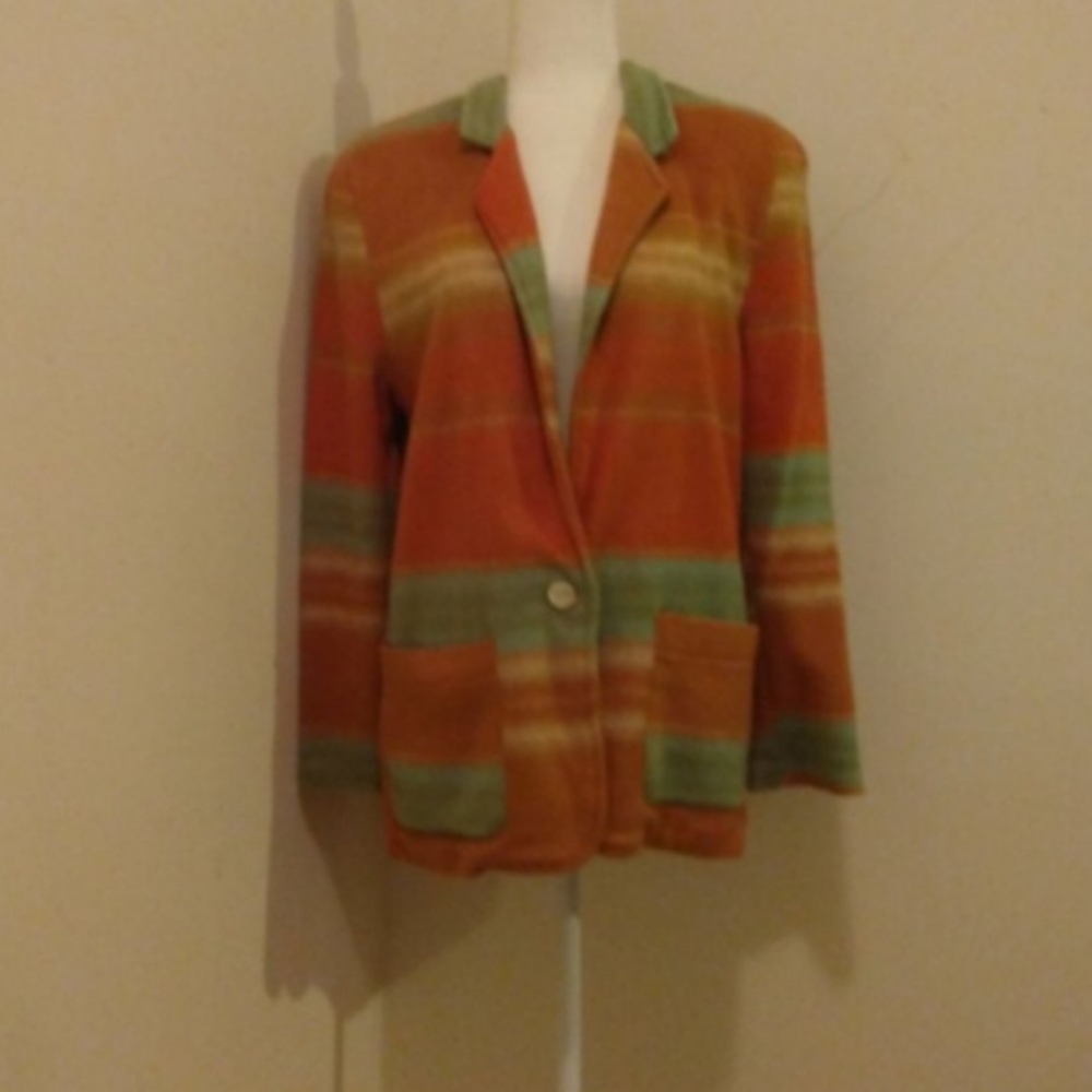 Vintage 1980s XZEK Southwestern Blazer Style Jacket